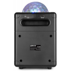 Głośnik karaoke, kula LED, SBS50B, BT, Vonyx, czarny